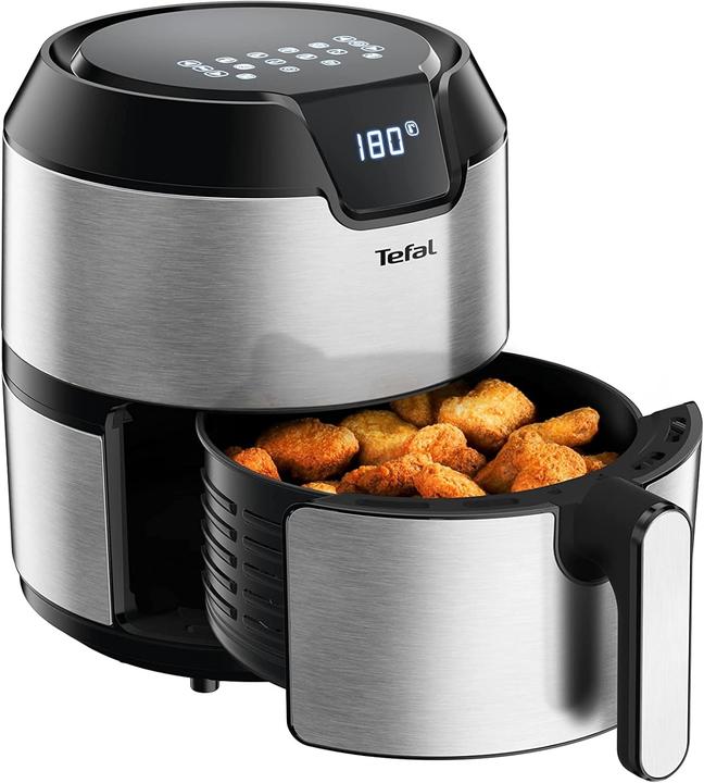 Produktbild Tefal EasyFry Deluxe Heissluftfritteuse (EY401D), Edelstahl