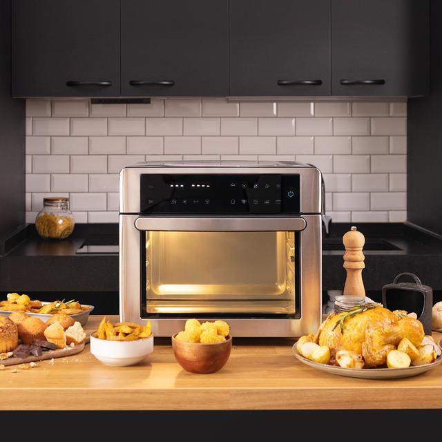 Actual product image Cecotec BAKE&FRY 3000 TOUCH STEEL