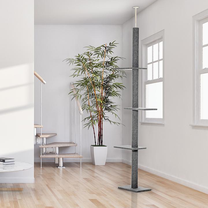 Actual product image PawHut Scratching post (228 cm, Grey)