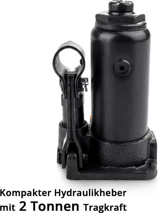 Produktbild Stahlwerk Hydraulikheber 2 Tonnen Hubkraft 158-308 mm Stempelwagenheber Autoheber Wagenheber