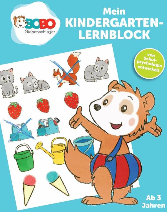 Bobo Siebenschläfer - Mein Kindergarten Lernblock (German, JEP animation, 2022)