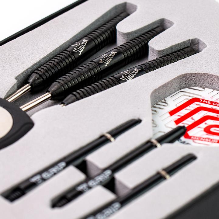Image du produit Bull's Mensur Suljovic Black Edition Steel Dart (25 g)