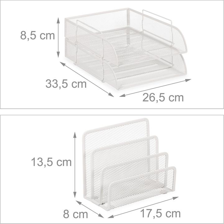 Image du produit Relaxdays Kit d'organisation de bureau