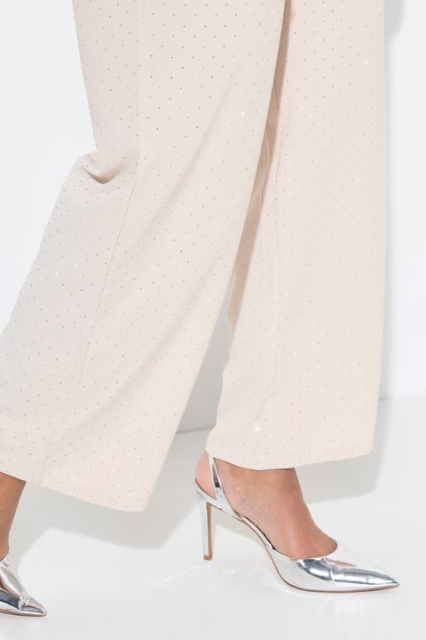 Immagine prodotto Miamoda Schlupfhose, weites Bein, Glitzersteinchen (50)