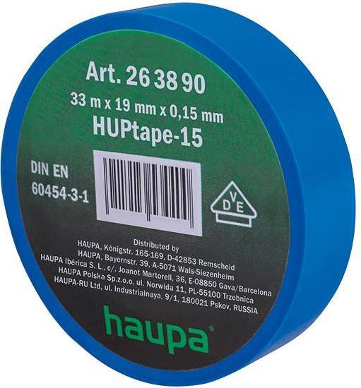 Produktbild Haupa Isolierband PVC 19mm 33m bl UV-best 263890 (19 mm)