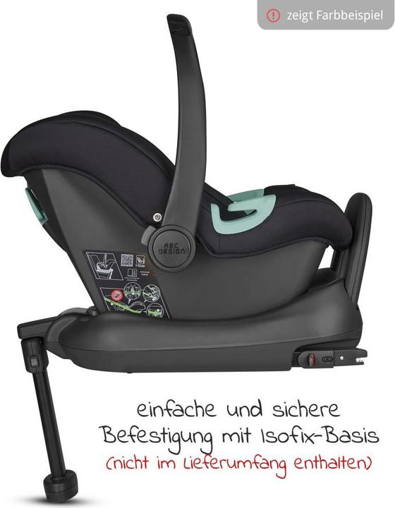 Produktbild ABC Design Tulip Graphite (Babyschale, ECE R129/i-Size Norm)