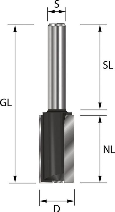 Actual product image Hws Slot milling cutter HM-equipped