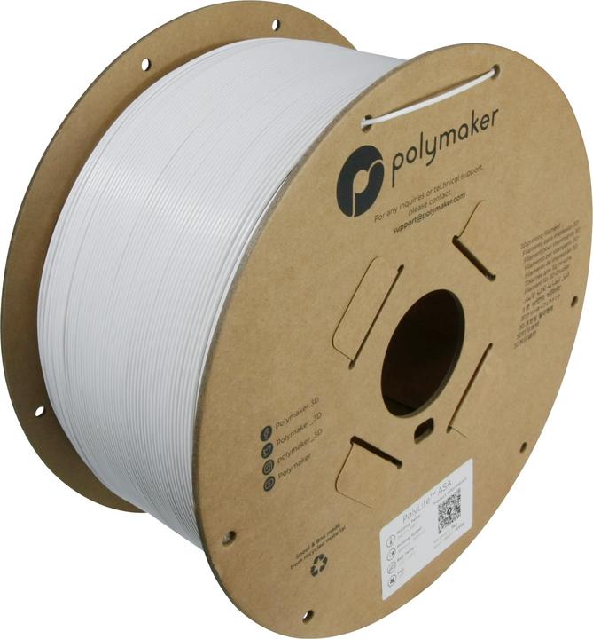 Productafbeelding Polymaker PolyLite ASA Grijs 1,75mm 3kg (ASA, 1.75 mm, 3000 g, Grijs)