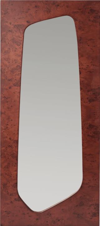 Productafbeelding Ferm Living Folia Mirror - H135 - Dark Stained Burl (55 x 135 cm)