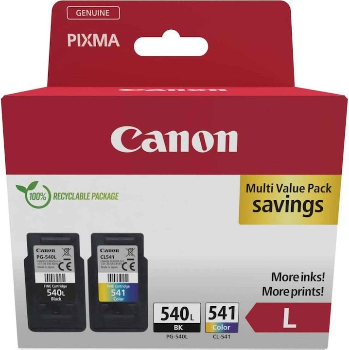 Produktbild Canon Photo Pack PG-540L/CL-541XL (M, BK, C, Y)