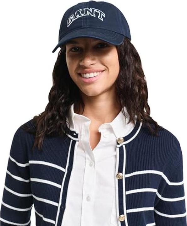 Produktbild GANT Geribbeltes Logo-Breton Cardigan (XL)