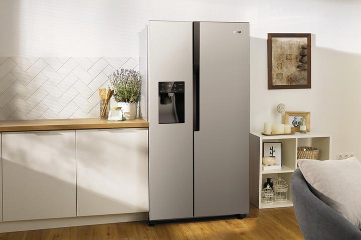 Actual product image Gorenje NRS9182VX1 Side-by-Side mit Festwasseranschluss (562 l)