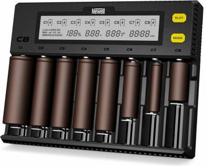 Newell Charger (NL1503) (10340, 10350, 10440, 10500, 12340, 12500, 12650, 13450, 13500, 13650, 14350, 14430, 14500, 14650, 16340, 16500, 16650, 17350, 17500, 17650, 17670, 18350, 18490, 18500, 18650, 18700, 20700, 21700, 22500, 22650, 25500, 26500, 26650, A, AA, AAA, C)