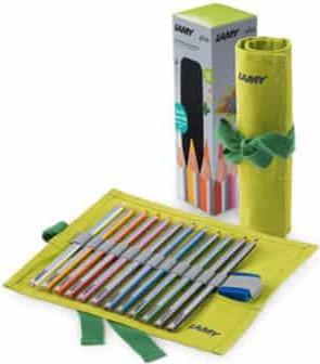 Lamy 12 più matite colorate, colori assortiti (Verde, 12 x)