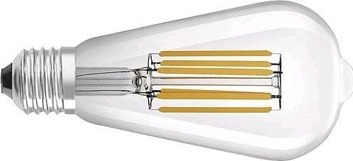 Actual product image Ledvance LED edison filament 840lm 4W/830 (60W) E27 energy class A (E27, 4 W, 840 lm, 1 x, A)