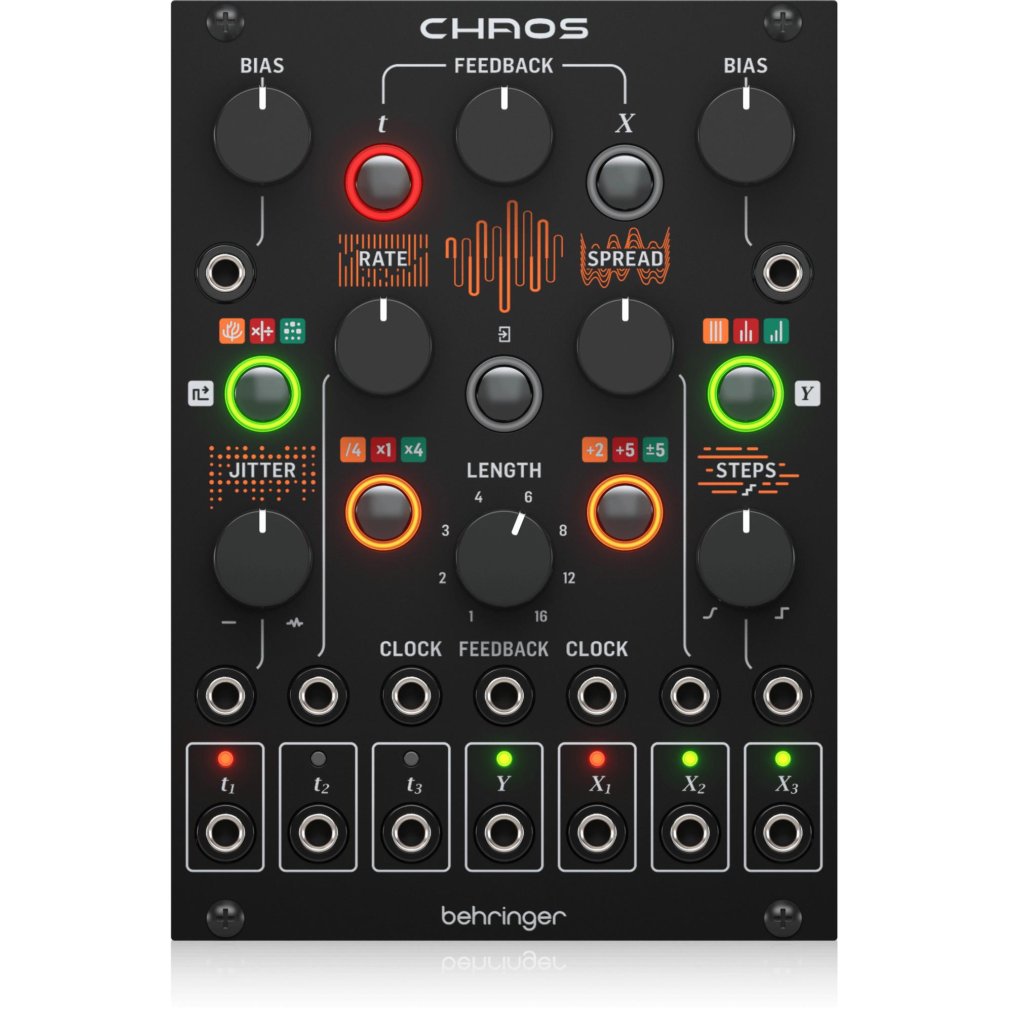 Behringer CHAOS Moduł syntezatora modularnego, Sintetizzatore, Nero