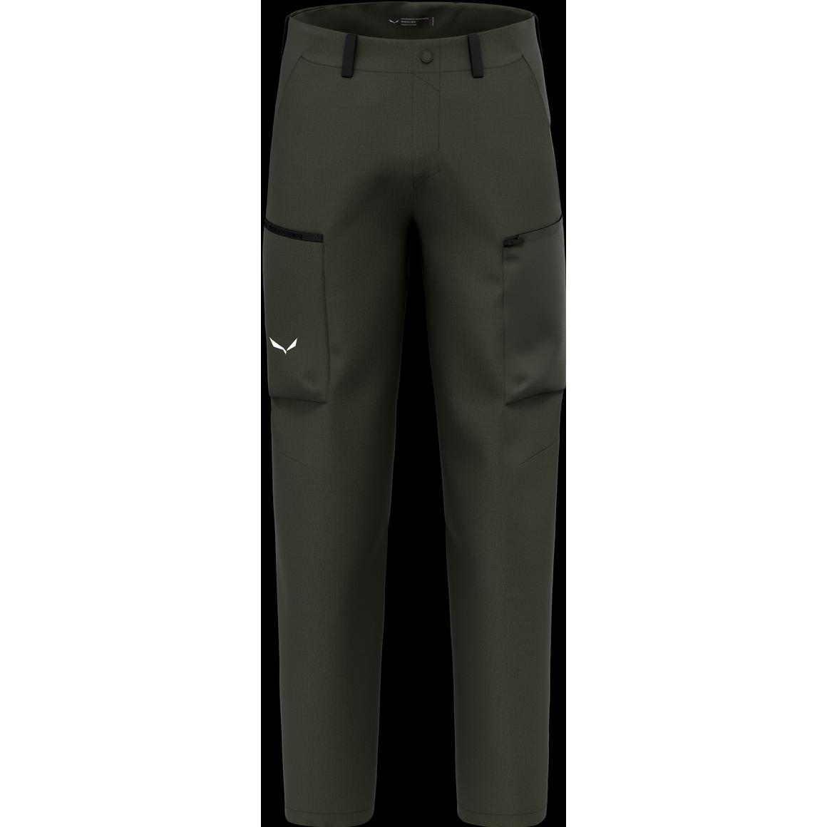 Salewa, Herren, Outdoorhose, Puez Hemp Durastretch Hose (54), Grün, 54