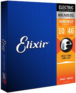 Actual product image Gore Wear Elixir 12450 Elec. Nanoweb 12-st.010/046 (12 x, Guitar, 0.01")