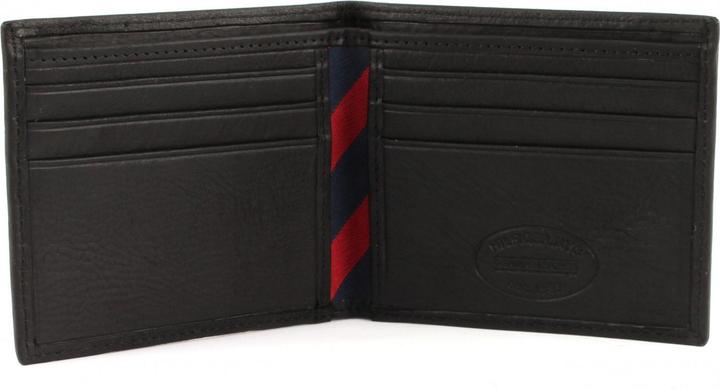 Produktbild Tommy Hilfiger Herren Geldbörse Johnson Mini CC Wallet aus Leder, Schwarz (Black), Onesize