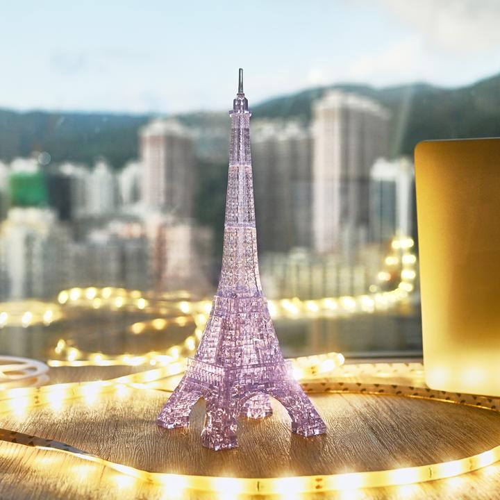 Actual product image HCM Kinzel 3D Crystal Eiffel Tower (96 pieces)