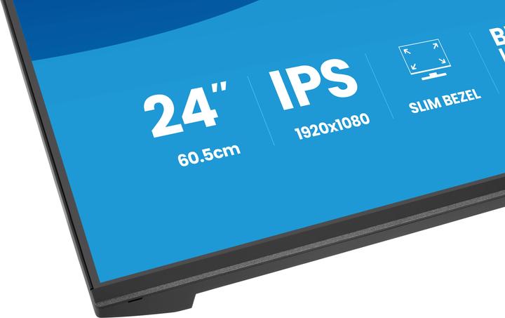 Actual product image iiyama 60,5cm (23,8") X2491H-B1 16:9 HDMI+DP IPS (1920 x 1080 pixels, 23.80")