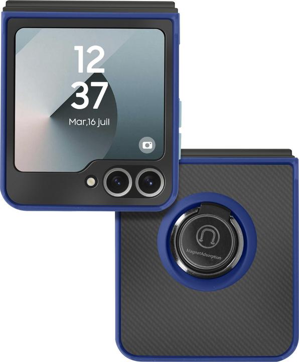 Actual product image Avizar Ring case for Galaxy Z Flip 6 Integrated support (Samsung Galaxy Z Flip6)