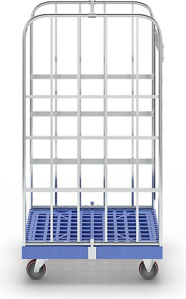 Immagine prodotto ESB Carrello portamateriale, con pianale in plastica con ruote, blu. (500 kg)
