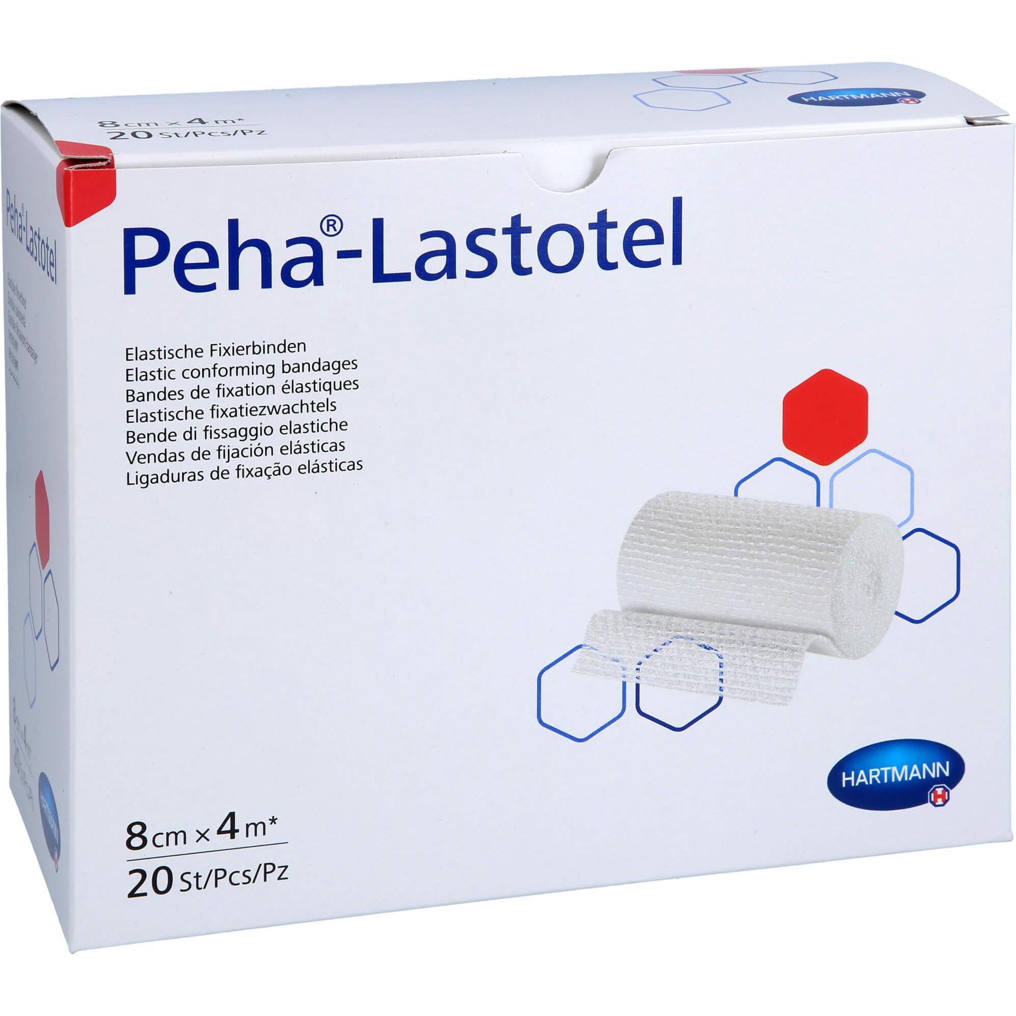 Hartmann, Verbandsmaterial, Peha-Lastotel Fixierbinden 20 Stück
