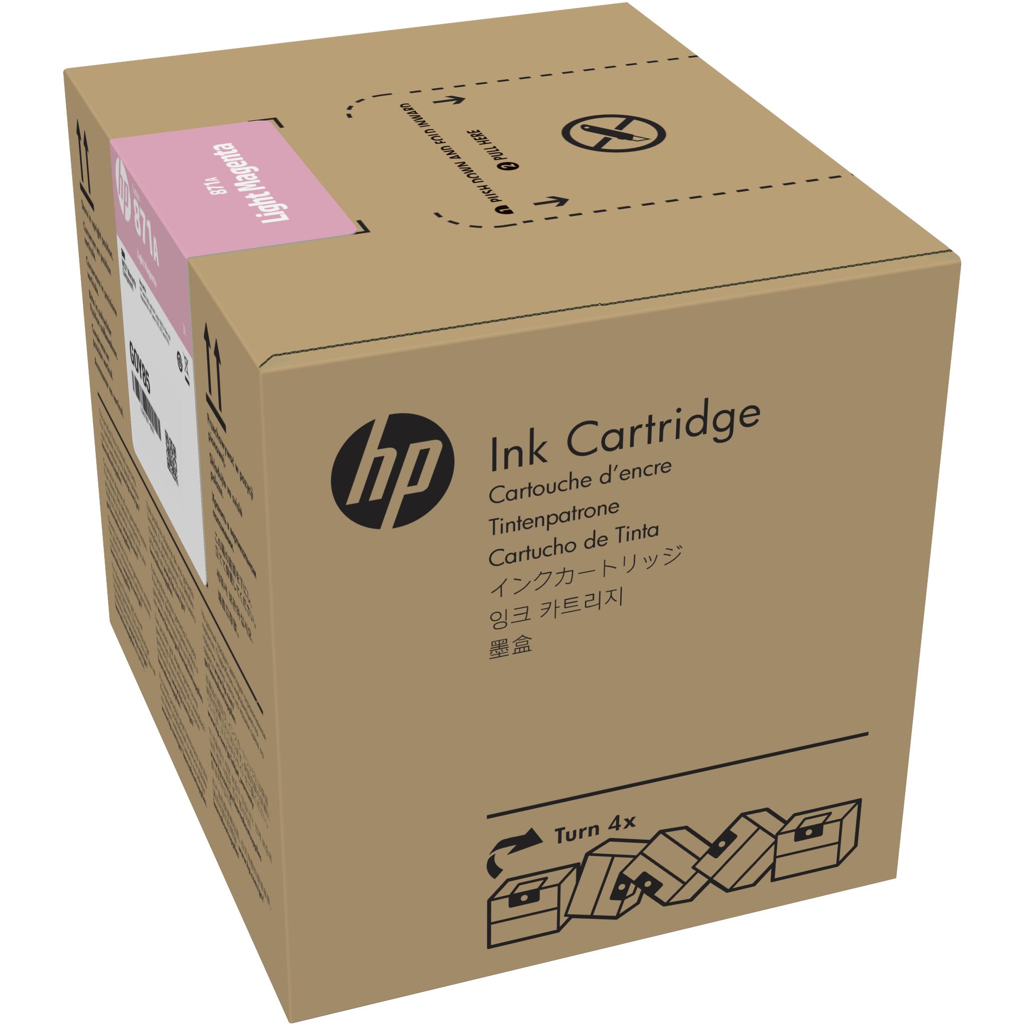 HP, Druckerpatrone, 871C - 3000 ml - hellmagentafarben - Original (LM)