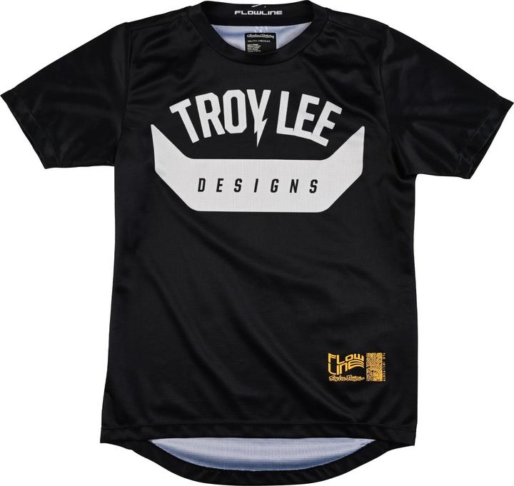Immagine prodotto Troy Lee Designs Maglia Flowline SS, Aircore, nera, giovane M (M)