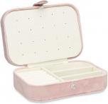 Actual product image Giftdecor pink rectangular jewelry box