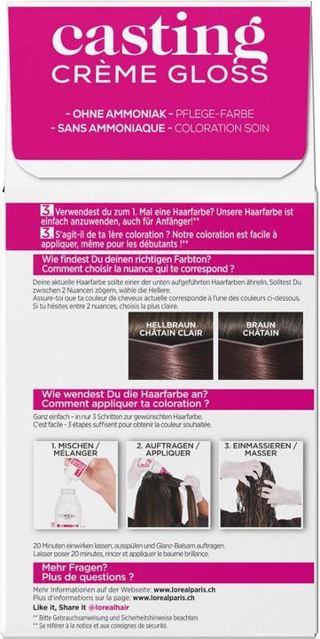 Produktbild L'Oréal Paris Casting Creme (415 Schokoladeneiscreme)