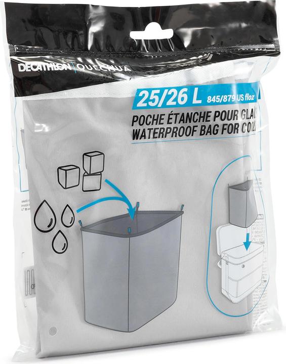 Actual product image Quechua Waterproof bag for cool box 25 litre polyester (25 l)