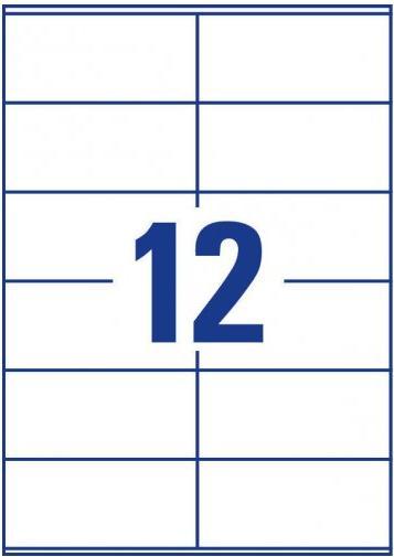 Actual product image Avery Universal labels