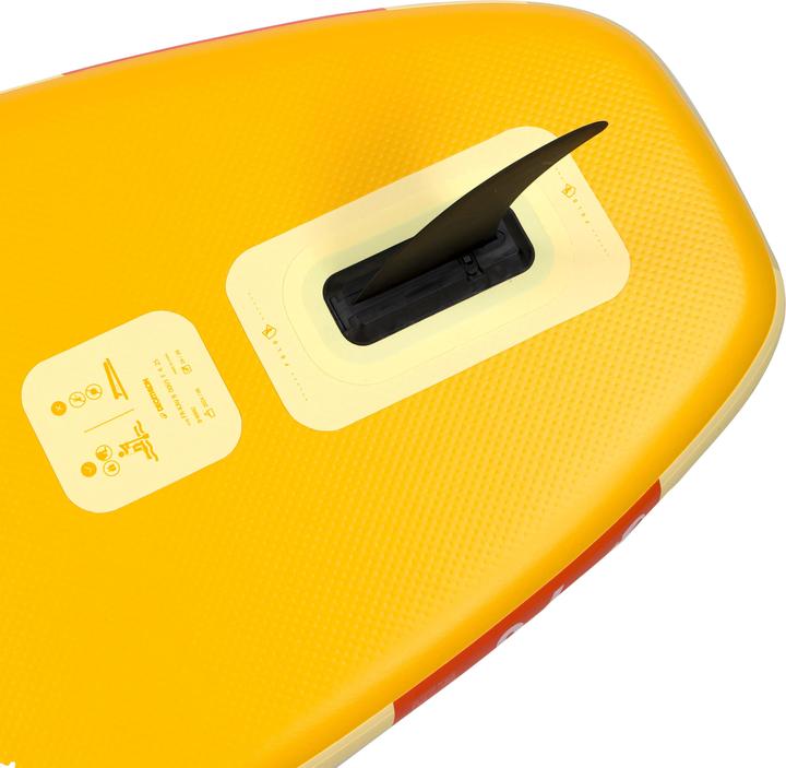 Image du produit Itiwit Pack Stand up paddle gonflable 9'6, 1 personne (jusqu'à 80kg) - 100 Jaune (9'6")