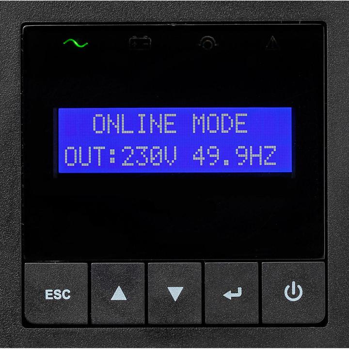 Actual product image Eaton 9E Rack UPS, 1ph, on-line, 3000VA (3000 VA, 2700 W, Online double converter UPS)