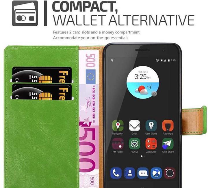 Actual product image Cadorabo Book Luxury Cover (ZTE Blade V7)
