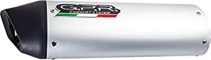 Image du produit TST-GPR Marmitta di Scarico GPR Honda Silver Wing 600 SW-T 2007/16 con Tubo Argento in Alluminio