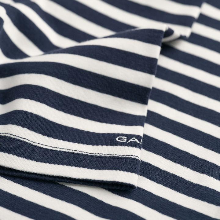 Produktbild GANT Slim Striped 1x1 Ribbed T-Shirt (L)