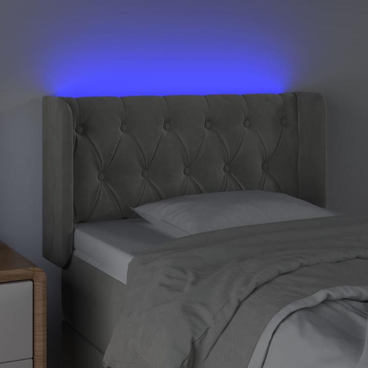 Image du produit vidaXL LED Kopfteil (83 x 16 x 88 cm)