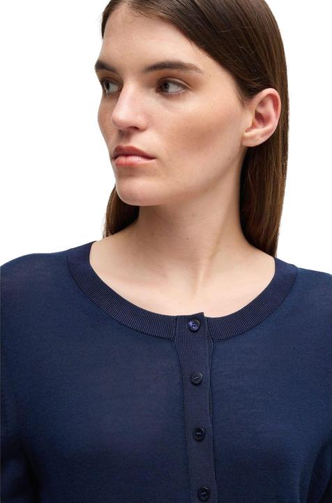 Produktbild BOSS Fiblure Pullover Top HenleyKragen (M)