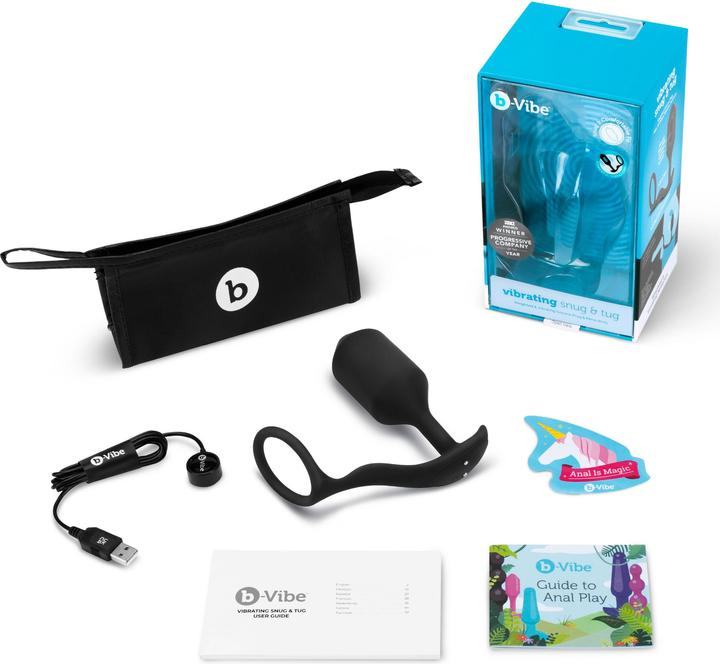 Image du produit B-Vibe Vibrating Snug & Tug XL