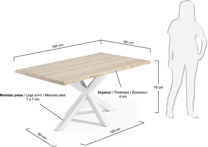 Produktbild Kave Home Argo (90 x 160 cm)