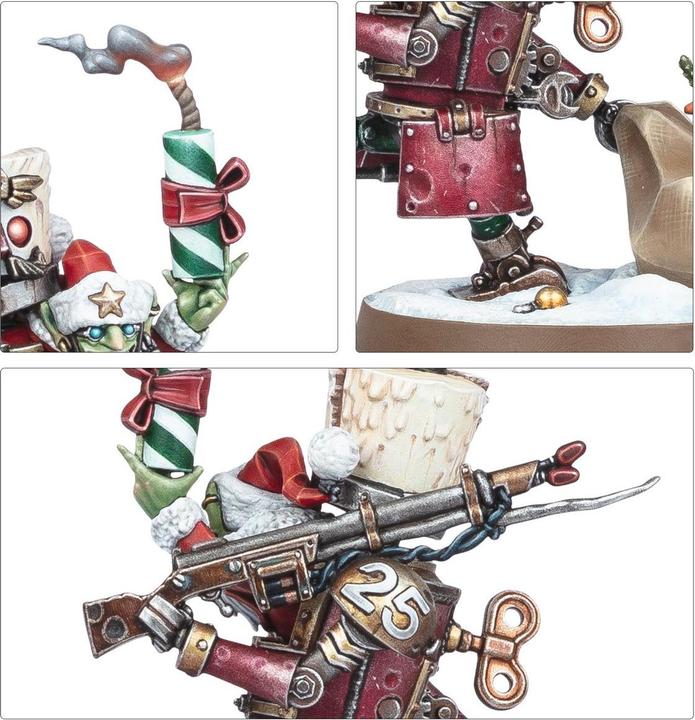Actual product image Games Workshop Warhammer 40k - Le Boit'Boy de Gobbo Rojo (Plastic)