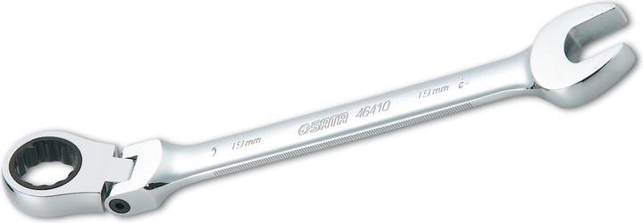 Actual product image SATA Hinged ratchet combination spanner, 8 mm, 145 mm (8 mm)
