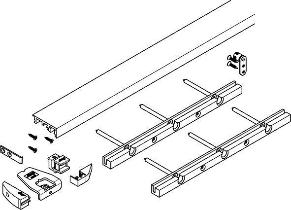 Image du produit HAWA Profil de sol Pliage Concepta