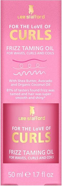Lee Stafford For The Love Of Curls Frizz Huile Taming 50ml (50 ml)