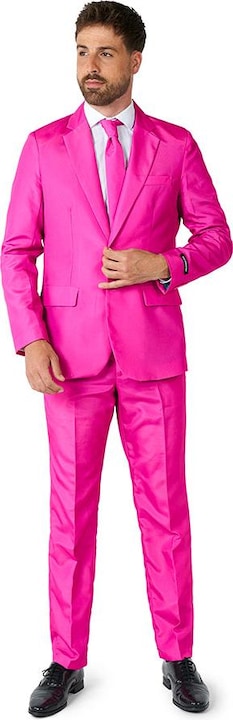 Produktbild OppoSuits Suitmeister Solid Pink Anzug (58)