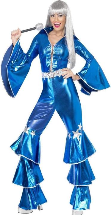 Produktbild Smiffys 70s Dancing Dream Jumpsuit Kostüm (L)