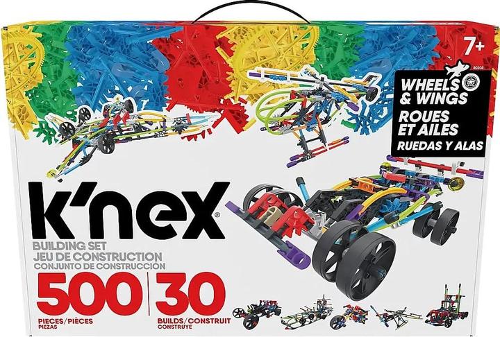 Actual product image K'Nex Building Set Wings & Wheels 30 Models